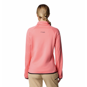 Columbia TRIPLE CANYON GRID FLEECE FZ, ženska pohodna jopa, rdeča 2085193