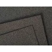 Papir glitter A4 250g CRNA