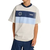 Hummel majica hmlJR Loose Change za decake, krem