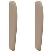 Uši uzglavlja Smeda 80 x 23 x 6 cm PVC
