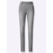 heine Kavbojke siv denim