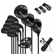 Northix Muški set golf palica za dešnjake s driverom 460 ccm