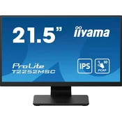 IIYAMA T2252MSC-B2 21.5inch Bonded PCAP 10P Touch with Anti-Finger print coating 1920x1080 IPS-slim