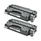 Komplet Canon 708H / 0917B002 / CRG-708H / LBP 3300, 3360 kompatibilna tonerja (2) - 2 Ă— ÄŤrna