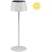 Goobay brezžična LED 2W 150lm solarna bela namizna svetilka