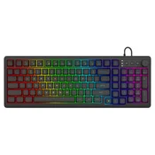 Savio Galaxis tipkovnica, Gaming, USB, QWERTY US, črna