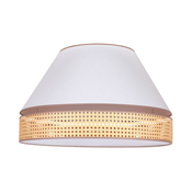 Duolla - Plafonsko svetlo AVIGNON 3xE27/15W/230V O 60 cm belo/ratan