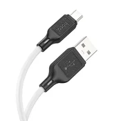 Hoco USB-A–Micro USB kabel Hoco, 2,4 A, 1 m, X90, bel