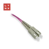 LYNX obojestranski povezovalni kabel MM, OM4, SC/SC, 50/125µm, 10m