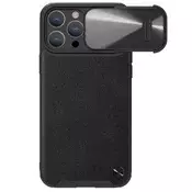 Nillkin CamShield Leather Case zaštita za iPhone 14 Pro - crna