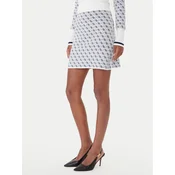 Guess Ravno krilo W5BD81 Z3JD2 Écru Slim Fit