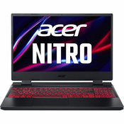 Laptop Acer Nitro 5 NH.QGXEX.007, 15/R7/16GB/512GB/RTX3050