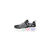 SKECHERS Superge ENCHANTED HEART LIGHTS črna