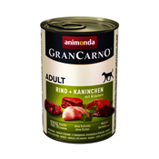 Animonda GranCarno Adult konzerva, govedina, kunic i zacinsko bilje 24 x 800 g (82767)