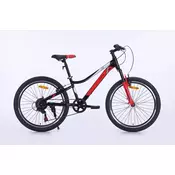 Xplorer Deciji bicikl Veltrion, 24, Crno-crveni