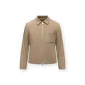 JACK & JONES Prehodna jakna JORSALAMANCO temno bež