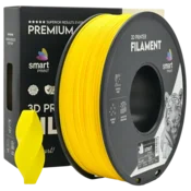 Smart Print 5x ABS Rumena Filament 1.75mm - Smart Print ABS+ za 3D Tisk (1kg Kolut)