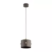 Lestenec na kablu ASLI 1xE27/15W/230V rjava