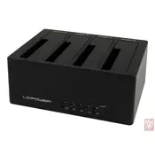 LC Power LC-DOCK-U3-4B, External dock for 4x2.5/3.5 SATA HDD/SSD, USB3.0
