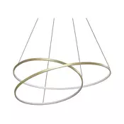 Ideal Lux - LED lestenec na vrvici OZ LED/75W/230V premer 100 cm CRI 90 v zlati barvi