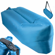 Aga Napihljiva vreča Lazy bag 200x70cm modra