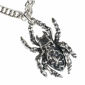 Ogrlica z obeskom Spider - PSY695