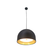Klausen 113007 - Luster na sajli GRAVITY 3xE27/7W/230V, crna