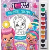 Malowanie farbkami. I love VIP Pets