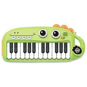 Djecja igracka Zhorya Cartoon - Klavir, 24 tipke, zeleni
