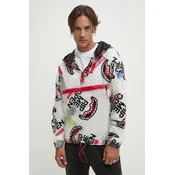 Jakna Sprayground boja: bijela, za prijelazno razdoblje, SP385