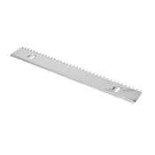 Stainless steel serrated comb for Raplette levelling tool, 40cm - de