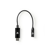 Nedis NEDCCBW65950BK015 USB-C - 3.5MM Jack adapter