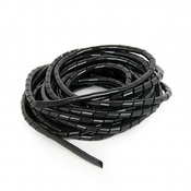 Gembird 12 mm spiral cable wrap, 10 m, black | CM-WR1210-01