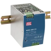 MEAN WELL NDR-480-48 DIN željeznički može se montirati napajanje