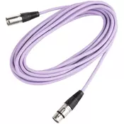Revoltage MCP03 Purple 3 m Mikrofonski kabel