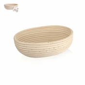 Košara za vzhajanja kruha Orion Rattan, 28 x 22 cm