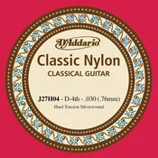 DAddario J27H04 Student Nylon Hard Tension 030/J27 Single String