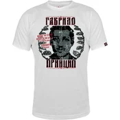 Muška majica kratkih rukava Gavrilo Princip, Bela