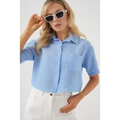 Bigdart Bluza nebeško modra