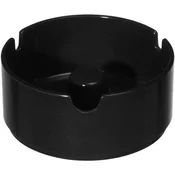 Waca melaminski pepelnik 10 cm, črn