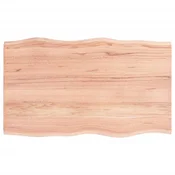 Stolna ploca svjetlosmeda 100x60x2 cm od obradene hrastovine