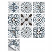shumee Samolepilne PVC tapete iz patchwork ploščic, komplet 10 kosov, 20x20cm zm-06-030