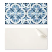 shumee Lepljena PVC plošča z motivom, idealna za hodnik 120x60 cm, vzorec ploščic z ornamenti