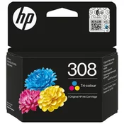 Originalna barvna kartuša HP 308 (7FP20UE) – za Envy 6110e, 6120e, 6122e, 6130e, 6132e, 6520e, 6530e, 6532e