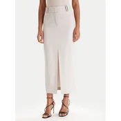 Patrizia Pepe Midi krilo 8G0515/A498-S748 Siva Regular Fit