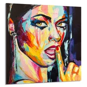 shumee STEKLENA PLOŠČA ZA KUHINJO 60x65 Ženska
