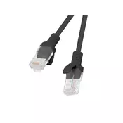 Lanberg Lanberg UTP patchcord PCU6-10CC-0500-BK (RJ45 - RJ45 ; 5m; UTP; cat. 6; črna barva)