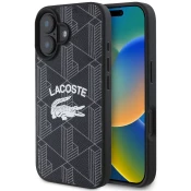 Ovitek Lacoste Blend Monogram MagSafe ovitek za iPhone 16 Black (LCHMP16SPIGK)