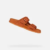 Orange Womens Sandals Geox Sandybett - Womens