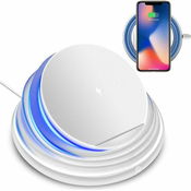 Verkgroup Slikon sklopivi bežicni indukcijski punjac 10W USB Qi Fast